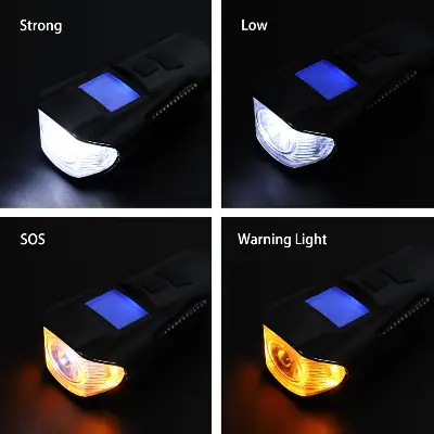 Buy West Biking 3 In 1 Bike Light 1500Mah Bike Horn Bicycle Lamp Odo Speed Meter With Headlight - Cycle Accessories Prince Cycle Store   At Best Price In Bangladesh