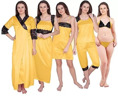 Buy 7 Part Night Dress for Sexy Lady - TU-110  at best price in Bangladesh