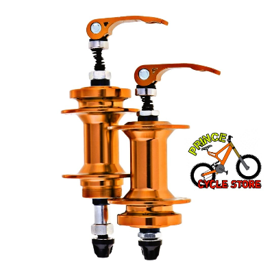 Buy MTB Bicycle Hub Disc Brake 32 Hole / 36 Hole Aluminum Alloy {Front+Rear} Hub Set with Realse Lever Quick Axle For Cycle Prince Cycle Store At Best Price In Bangladesh
