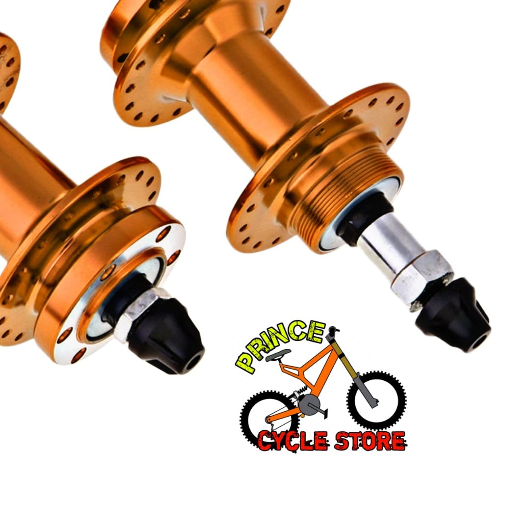 Buy MTB Bicycle Hub Disc Brake 32 Hole / 36 Hole Aluminum Alloy {Front+Rear} Hub Set with Realse Lever Quick Axle For Cycle Prince Cycle Store At Best Price In Bangladesh