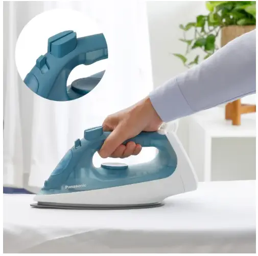 Buy Panasonic Powerful Steam Iron with Titanium Soleplate Green (NI-S430) at Best Prices in Bangladesh