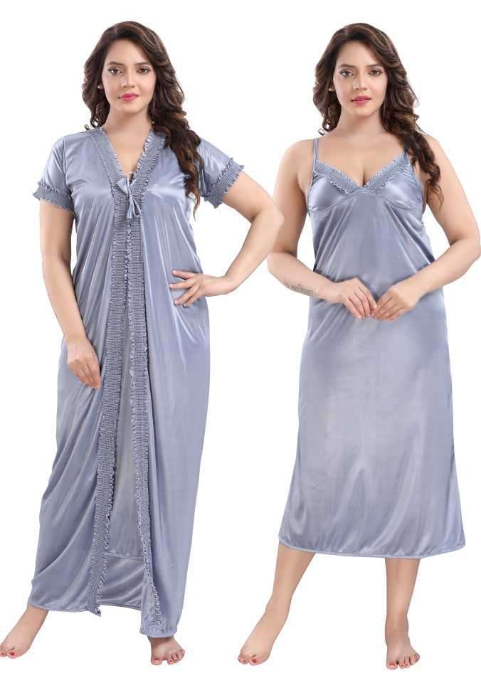 Buy Premium Quality 2 Piece Nighty for Women - TU-551 at best price in Bangladesh