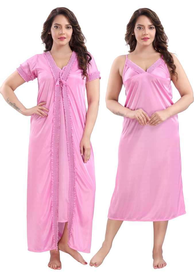 Buy Premium Quality 2 Piece Nighty for Women - TU-551 at best price in Bangladesh