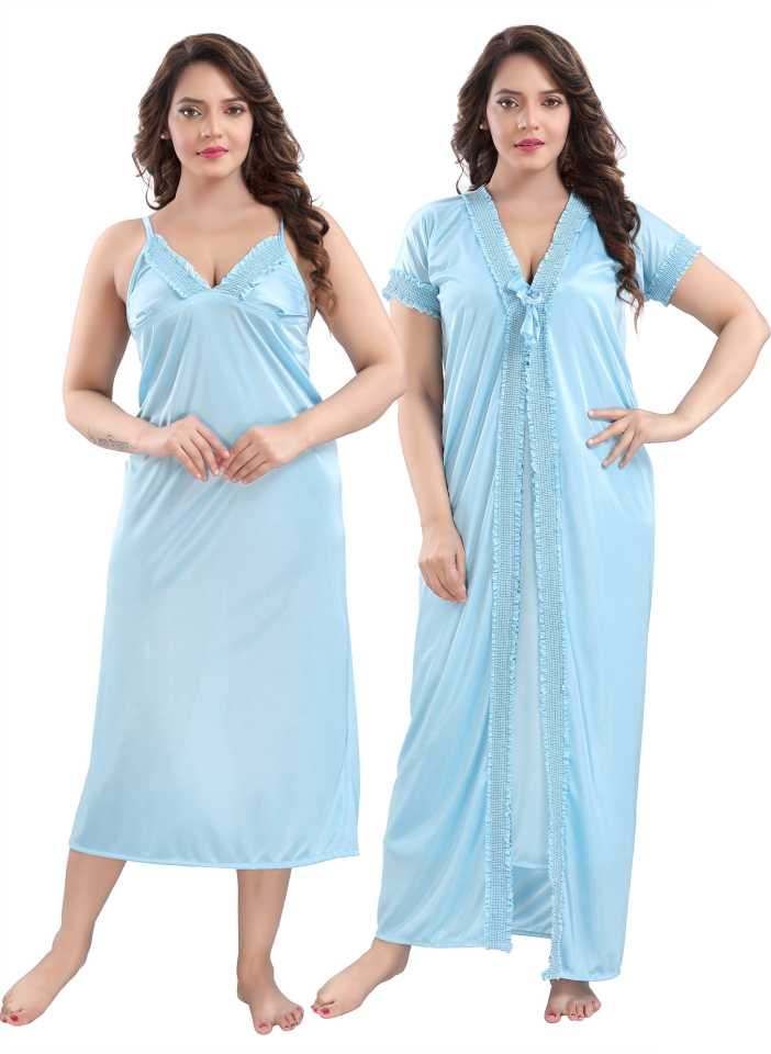 Buy Premium Quality 2 Piece Nighty for Women - TU-551 at best price in Bangladesh