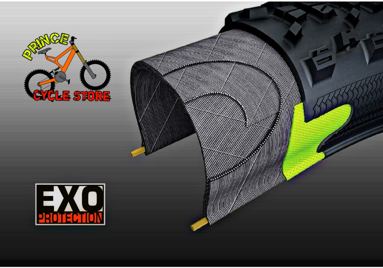 Buy Bicycle Tyre, 27.5 x 2.10, MTB. MTF Brand Bicycle Accessories For Cycle Prince Cycle Store  At Best Price In Bangladesh