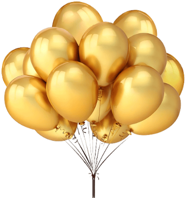 Metallic Balloons for Anniversary, Birthday, Baby Shower, Valentine's Day, Home, Restaurants, and Showroom Decorations- (Pack of 25 Pcs)
