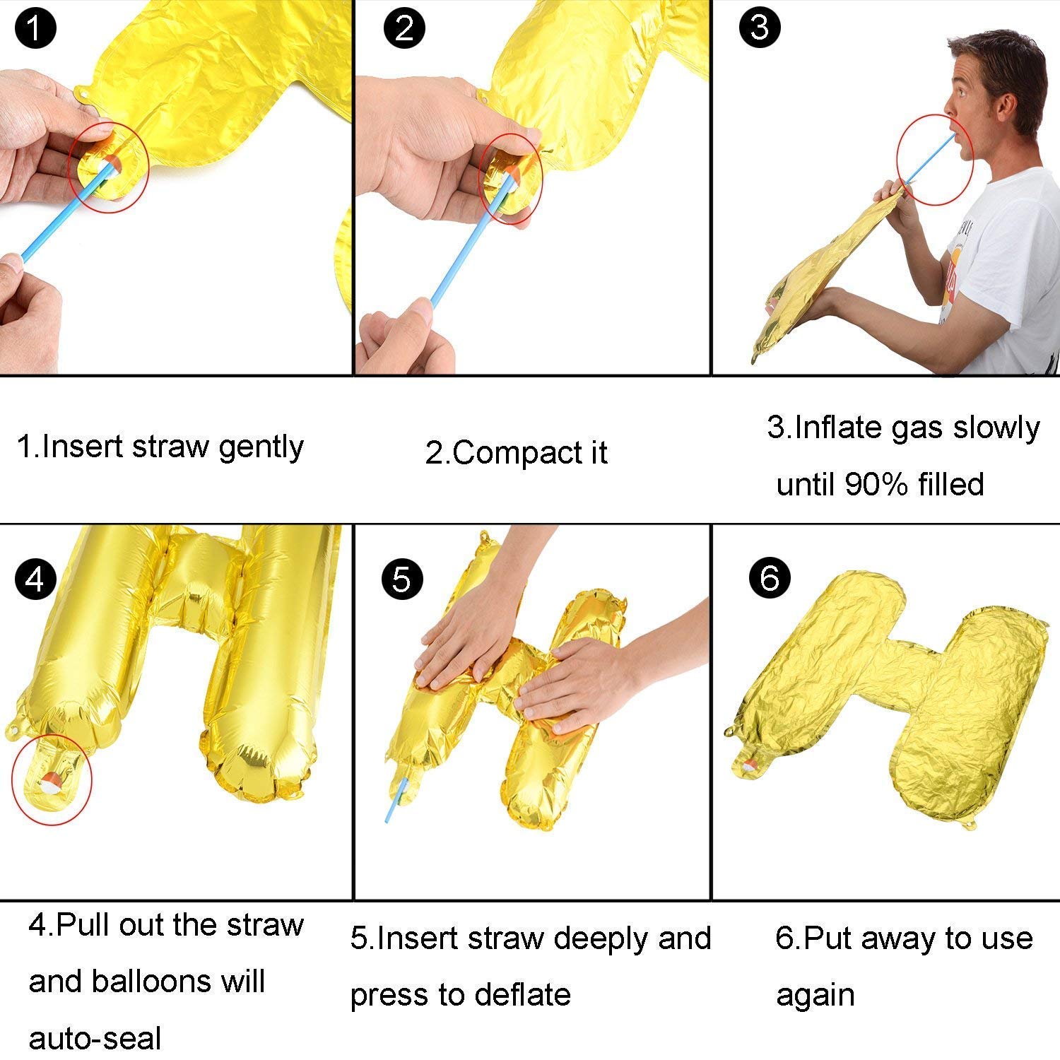 Baby Shower Essential: Golden & Multi Foil Banner Balloon for Party Decoration-(Pack of 1 Pcs)