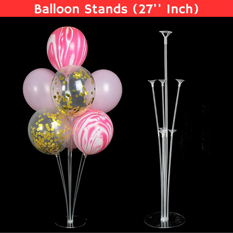 Balloon Holder with Base – Durable Balloon Stand for Birthday & Celebration Decor (Pack of 1 Pcs)