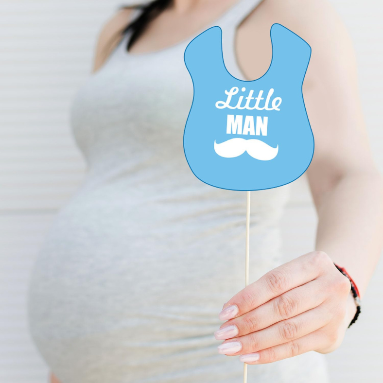 Baby Shower Photoshoot Props– Fun & Stylish Props for Mom-to-Be & Maternity Shoot- (Pack of 14 Pcs)