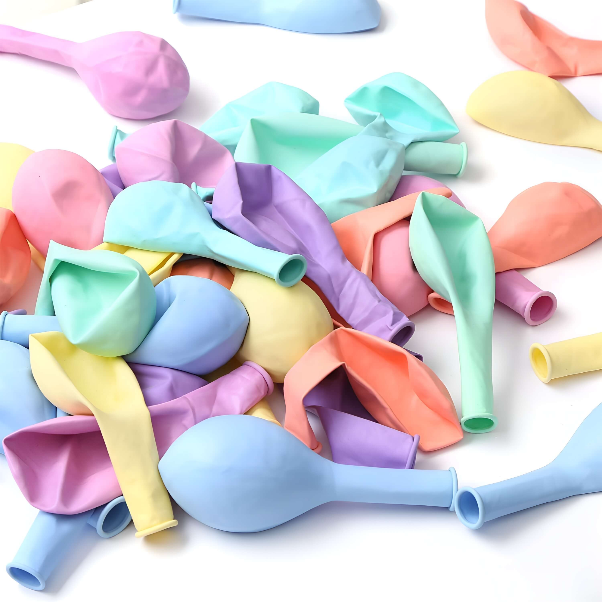 Celebrate Baby Shower Arrival: Pink Card Banner, Pastel Balloons & Both Site Tape - Full Decoration Set (52 Pcs)