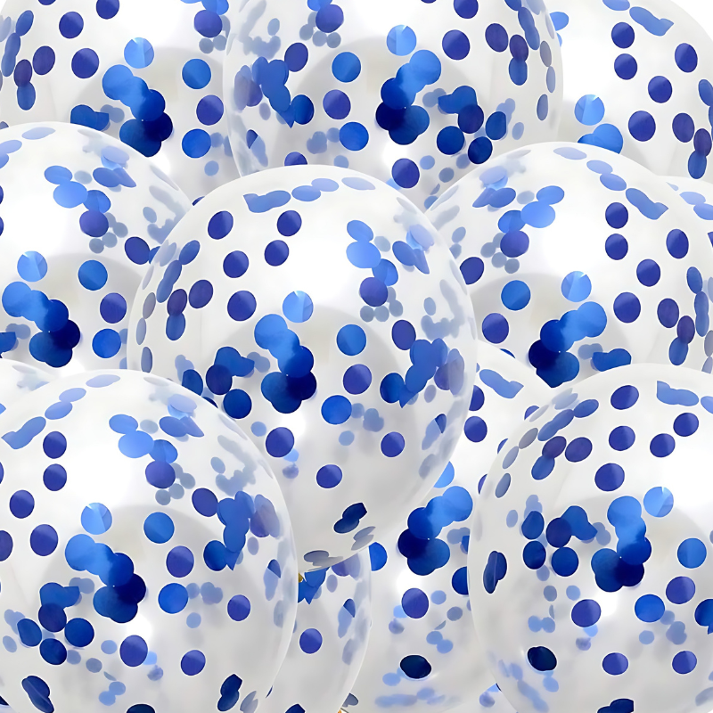 Confetti Jori Balloons, Perfect for Anniversary, Birthday, Baby Shower, Valentine's Day Parties, Home, Restaurants, and Showroom Decor– (Pack of 10 Pcs)