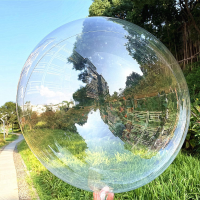 Transparent Bobo Balloons for LED Lights Decoration, Wedding & Birthday Party Decor- (Pack of 5 Pcs)