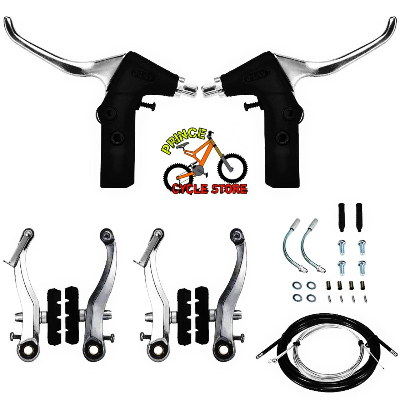 Buy Bicycle V Alloy Brake Full Set MTB,Cable Wire and Break Lever Full Set - Bike Prince Cycle Store At Best Price In Bangladesh