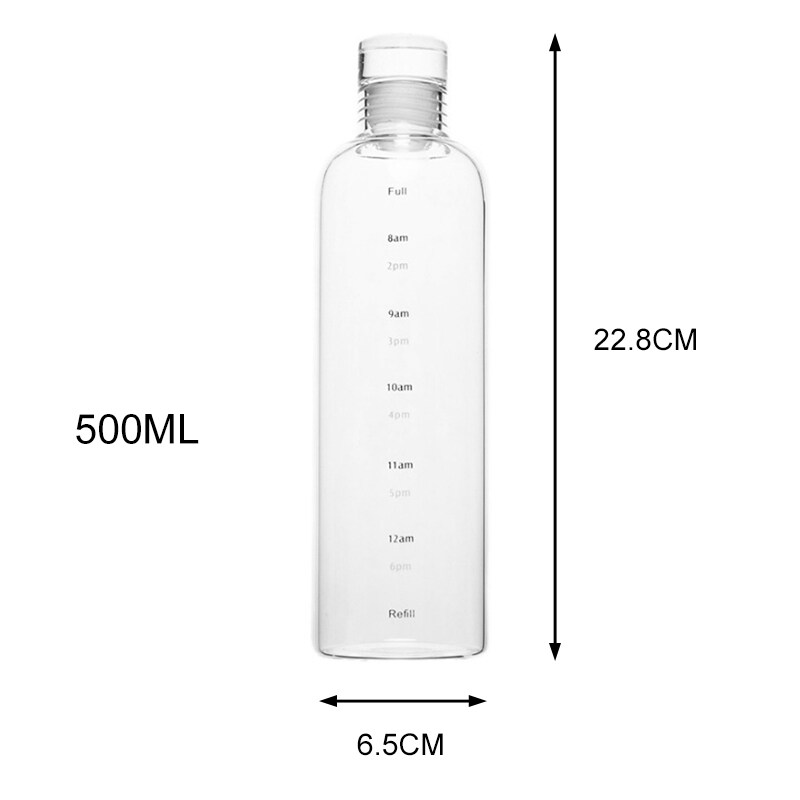 Buy HIFUAR New Plastic Water Bottle with Time Marker - Leakproof & Large Capacity  at Best Price In Bangladesh
