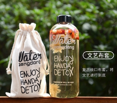 Buy  New Korean Pongdang Water Bottle - 1100ml Transparent Eco-Friendly Plastic at Best Price In Bangladesh