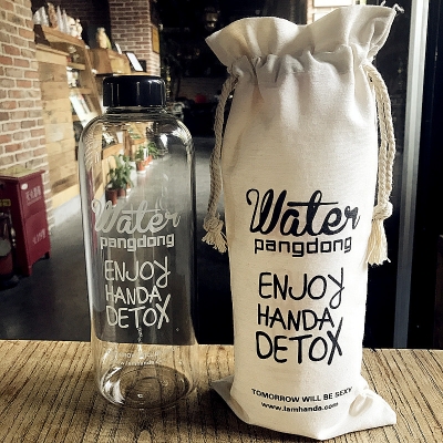 Buy  New Korean Pongdang Water Bottle - 1100ml Transparent Eco-Friendly Plastic at Best Price In Bangladesh