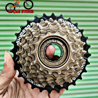 Buy Bicycle Freewheel 7 Speed MF-TZ500-7 Index 14-28 Freewheel Block Screw On Bicycle Accessories - Bike Prince Cycle Store  At Best Price In Bangladesh