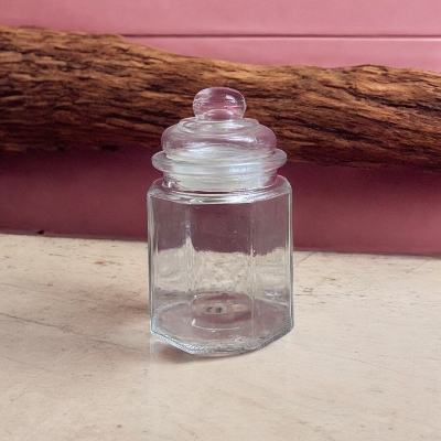 Buy Embossing 300ml Small Glass Jar at Best Price In Bangladesh