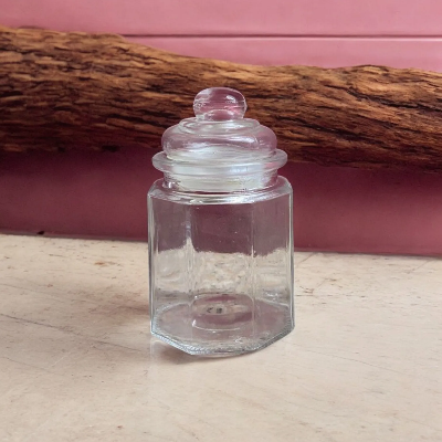 Buy Embossing 300ml Small Glass Jar at Best Price In Bangladesh