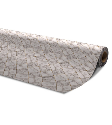 Buy Laurel Floor Mat Cloudy Silver Black 80 X 30 X 0.35 Online at Best Price	