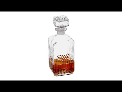Buy Home Decor Whiskey Decanter 1000ml Stripe  at Best Price In Bangladesh