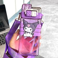 Buy 520ml Double Mouth School Water Bottle Flask purpel at Best Price In Bangladesh