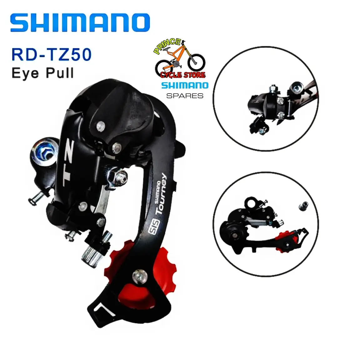 Buy Shimano TZ-50 6/7 speed Rear Derailleur/Gear Changer Bicycle Accessories Prince Cycle Store  At Best Price In Bangladesh