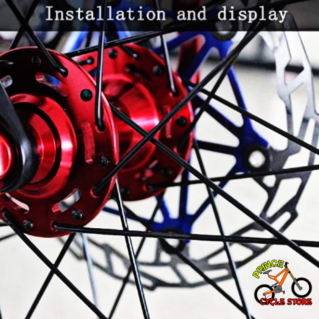 Buy Bike Spokes 26" Any Bicycle Stainless Steel Bicycle Spokes With Nipples 36 pcs Black Prince Cycle Store  At Best Price In Bangladesh