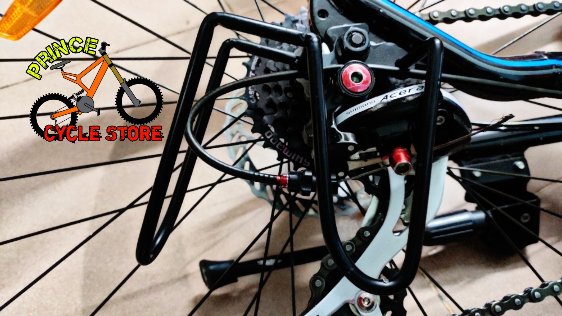 Buy Bicycle Gear Protector Double Rear Derailleur Gear Guard Black Dera Gard For MTB Cycle  At Best Price In Bangladesh