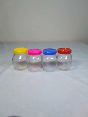 Buy 350 ML 4 Piece Set Glass Jar - New Jar at Best Price In Bangladesh