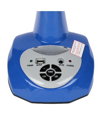 Buy Click Rechargeable Table Fan 12'' Blue With USB Charger at Best Price in Bangladesh