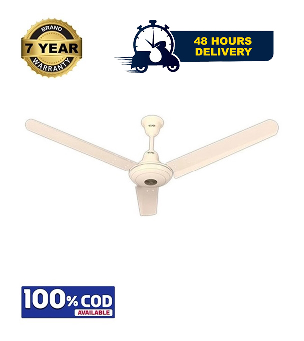 Picture of Click Crown Ceiling Fan Ivory Gold 56"  