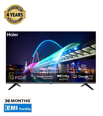 Buy Haier 43" Bezel Less FHD Google TV (H43K800FX) at Best Price In Bangladesh	