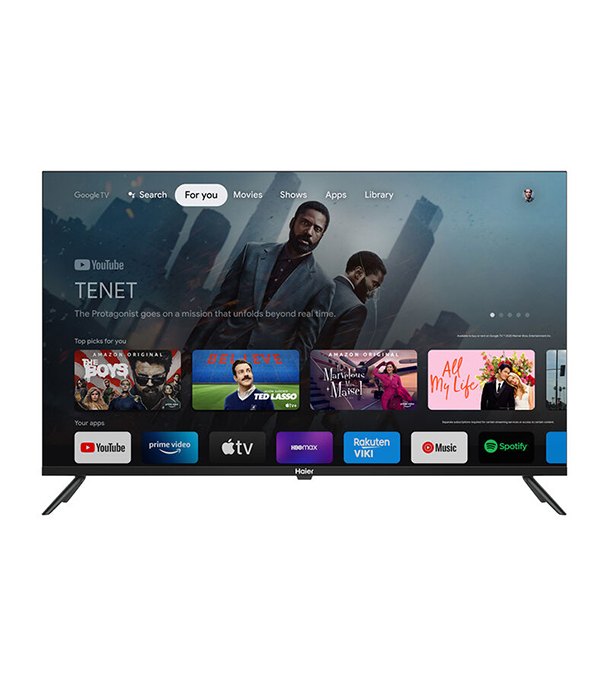 Buy Haier 43" Bezel Less 4K UHD Google Voice Assistant TV (H43K800UX) at Best Price In Bangladesh