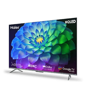 Buy Haier 43" HQLED 4K UHD Google TV Hands Free Voice Control (H43P7UX) at Best Price In Bangladesh