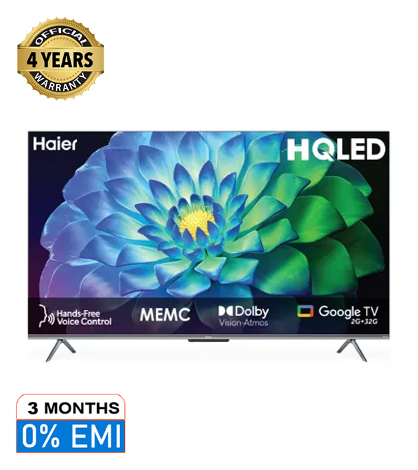 Buy Haier 55" HQLED 4K UHD  Dolbi Atoms Google TV (H55P7UX) at Best Price In Bangladesh