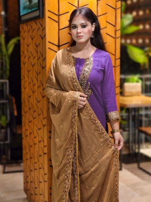 Buy AC Cotton Readymade Three piece at Price In Bangladesh