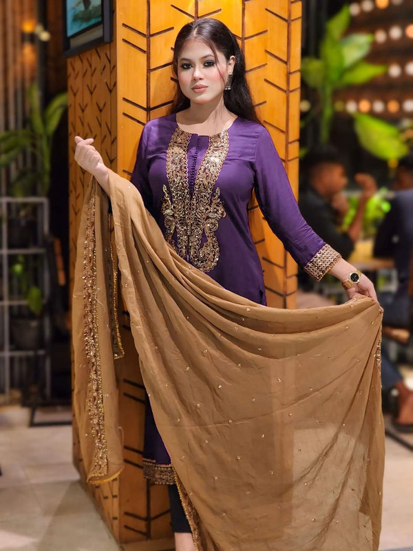 Buy AC Cotton Readymade Three piece at Price In Bangladesh