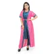 Buy Two-Part Pocket Nighty - Sleepwear Border Line Nightdress - Comfortable Night Dress - Suitable for All Seasons at best Price In Bangladesh