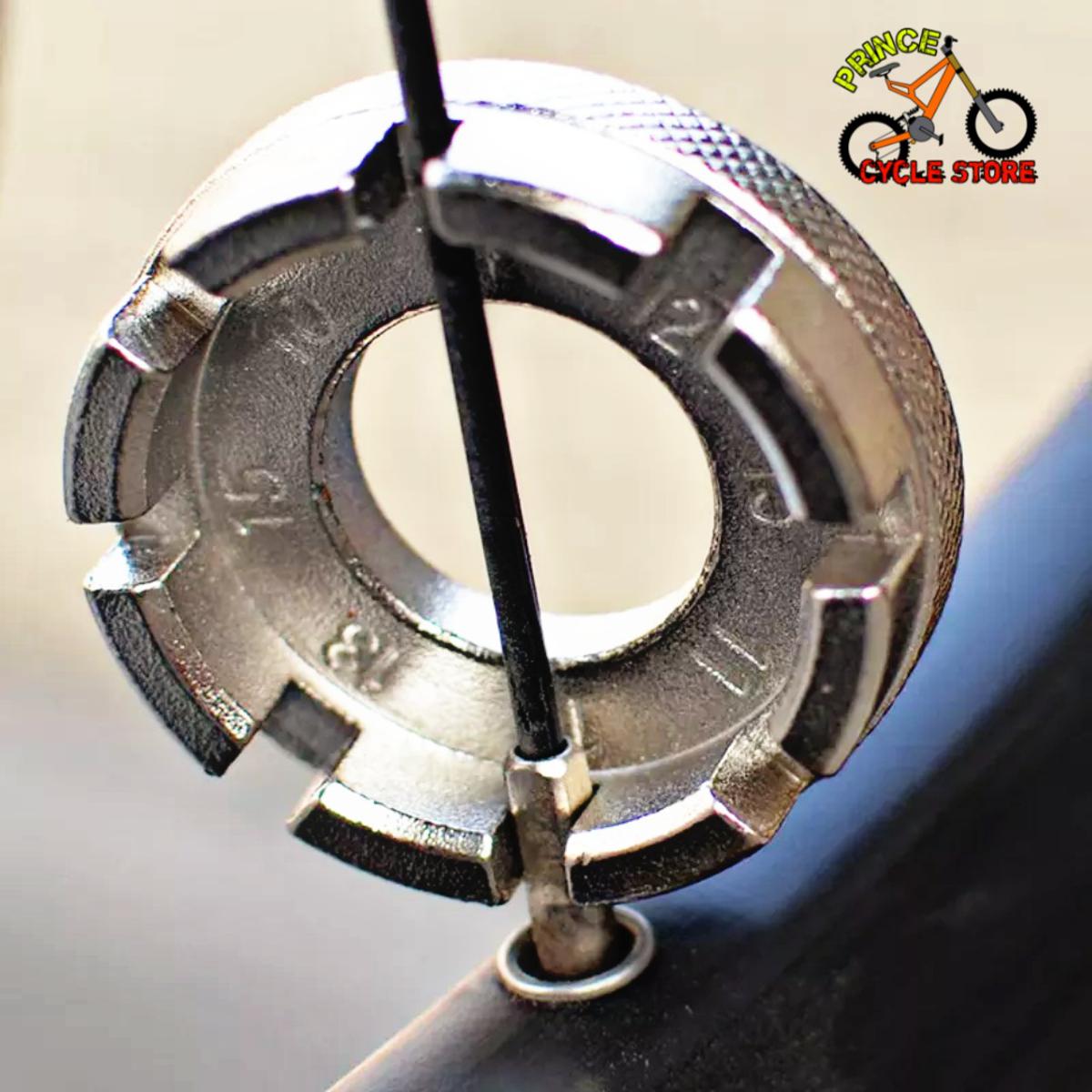 Buy  PCS Bicycle Spoke Nipple Wrench Bike 6 Way Spoke Nipple Key Wheel Rim Wrench Stainless Steel Repair Tool Key Bike Accessory Prince Cycle Store  At Best Price In Bangladesh