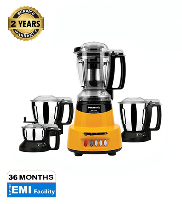Buy Panasonic 1500W Mixer Grinder Elements Series Powerful MX-AV425 Yellow at Best Price In Bangladesh	
