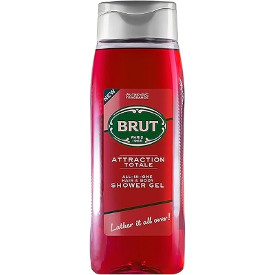 Buy BRUT Attraction Totale All In One Hair & Body Shower Gel 500ML at Best Price In Bangladesh