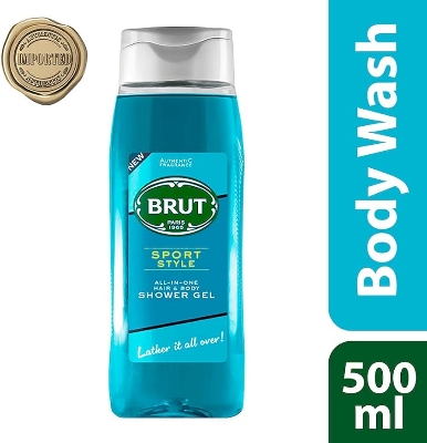 Buy BRUT Sport Style All In One Hair & Body Shower Gel 500ML at Best Price In Bangladesh