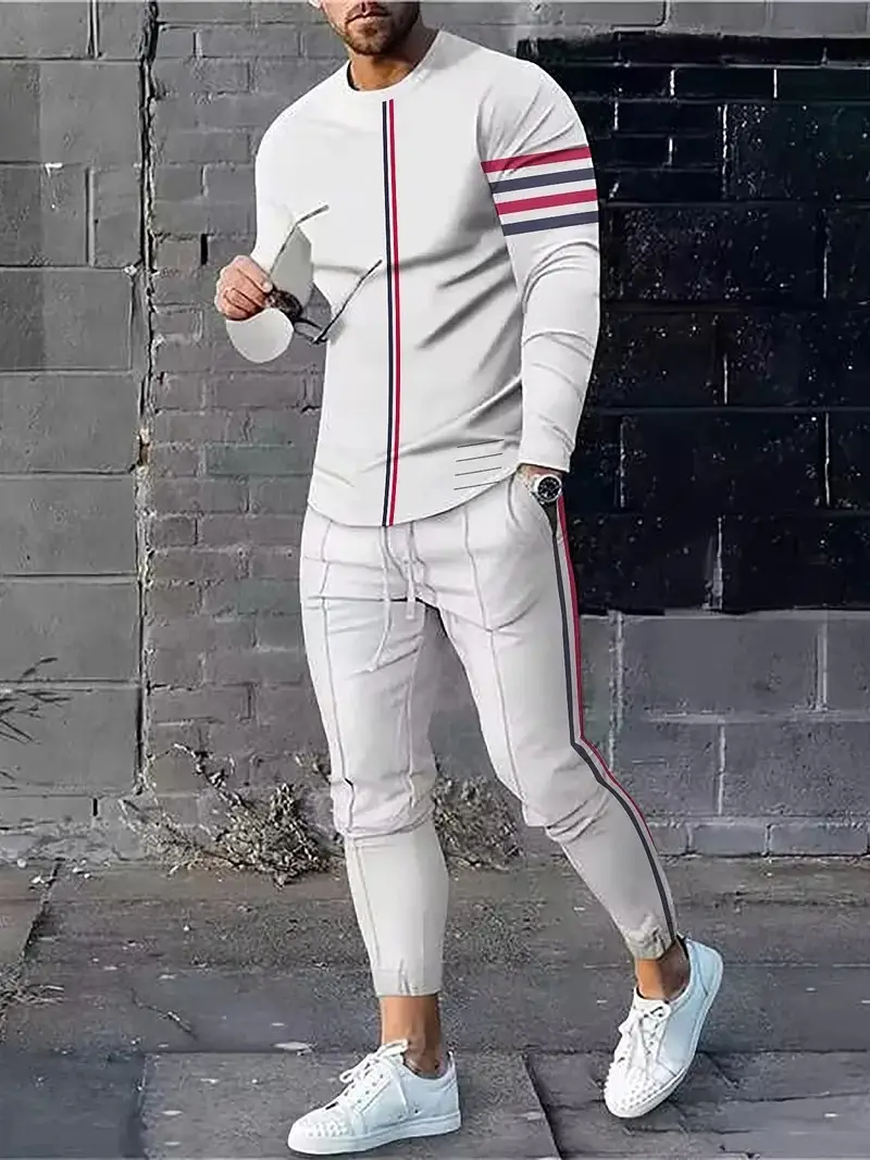 Buy New full Sleeves T-Shirt & Full Trouser Combo (Set) for Man Online Best Price In Bangladesh