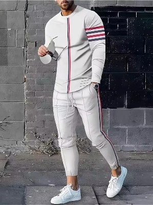 Buy New full Sleeves T-Shirt & Full Trouser Combo (Set) for Man Online Best Price In Bangladesh