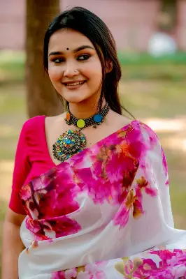 Buy Digital Print Saree at Best Price In Bangladesh