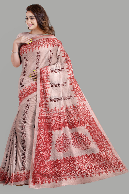 Buy  Digital Print Festivals Saree b at Best Price In Bangladesh