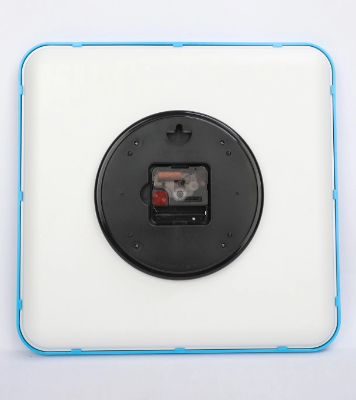 Picture of Ajina Maple Digit Square Wall Clock Blue 