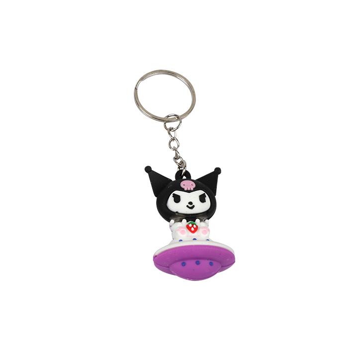 Buy Cute Fun Cartoon Soft kuromi Keychain Ring at Best Price In Bangladesh