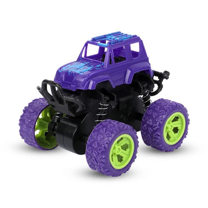 Picture of Inertial Monster Truck Big Wheel Purple Color